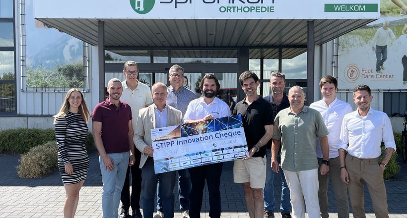 Spronken Orthopédie lance le projet d'innovation européen S-SEAT 2.0 : des coques d'assise sur mesure en deux fois moins de temps