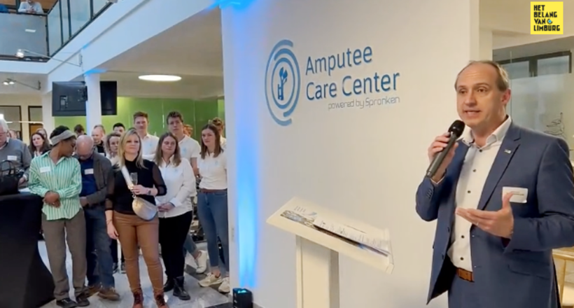 HBVL: Spronken opent Amputee Care Center: “Been kwijt? Na 7 weken weer lopen”