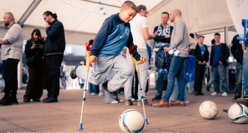 Spronken aanwezig op The Foundation Game van KRC Genk