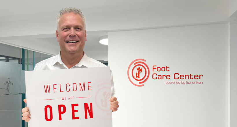 Persbericht – Primeur: Introductie van het Foot Care Center by Spronken