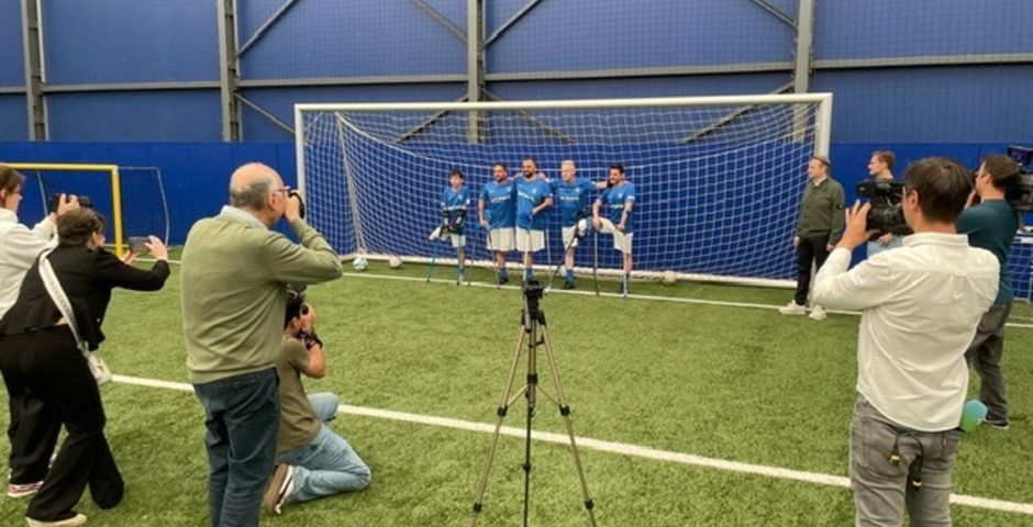 Playing football with an amputation? KRC Genk makes it possible with Spronken