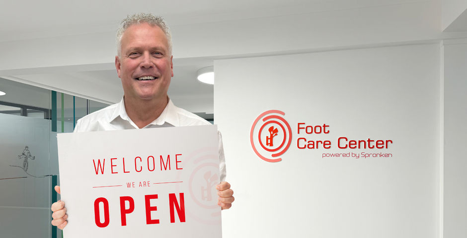 Persbericht – Primeur: Introductie van het Foot Care Center by Spronken